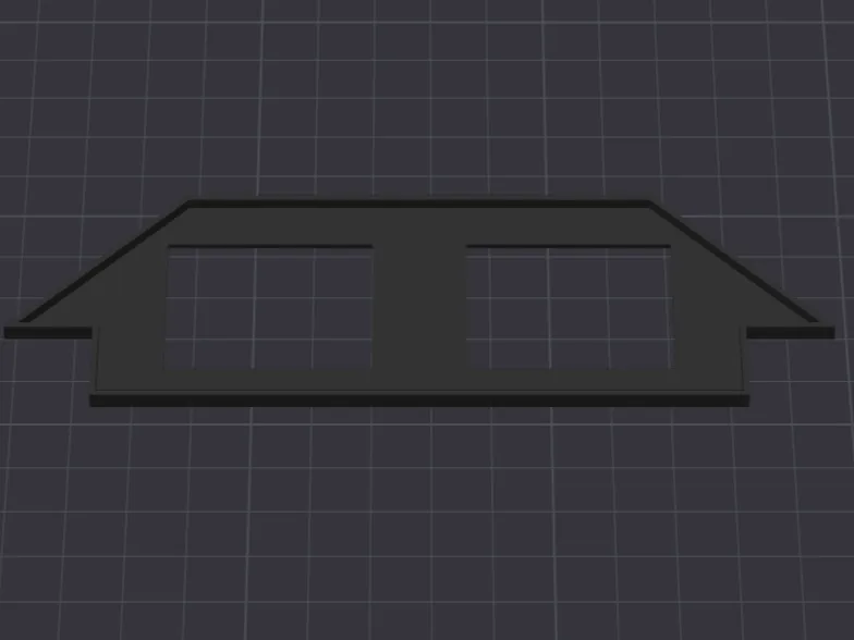 Carbon-Z T-28 Cockpit Panel For FPVToys Screens
