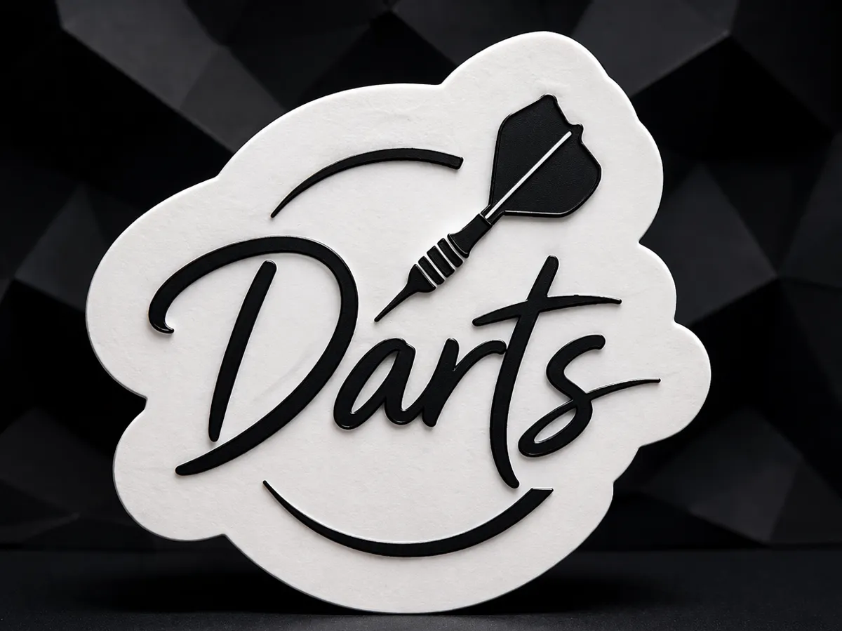 Darts Logo - Free 3D Print Model - MakerWorld