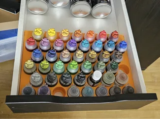 Citadel Paintrack for IKEA Alex drawer