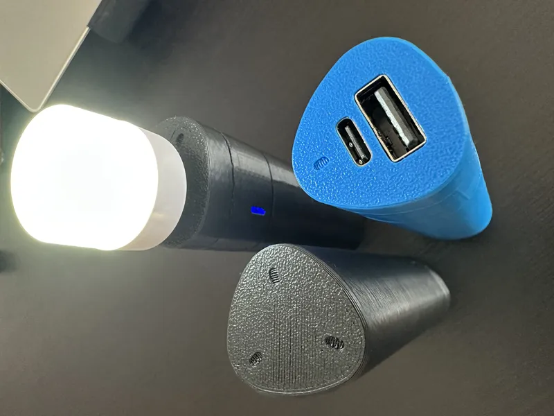 Powerbank Case for IP5306 USB-C Module - 1S 18650 