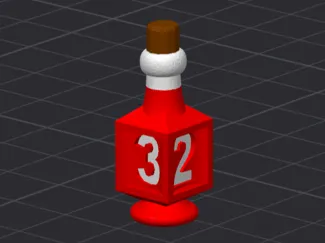 D4 dice, potion dice