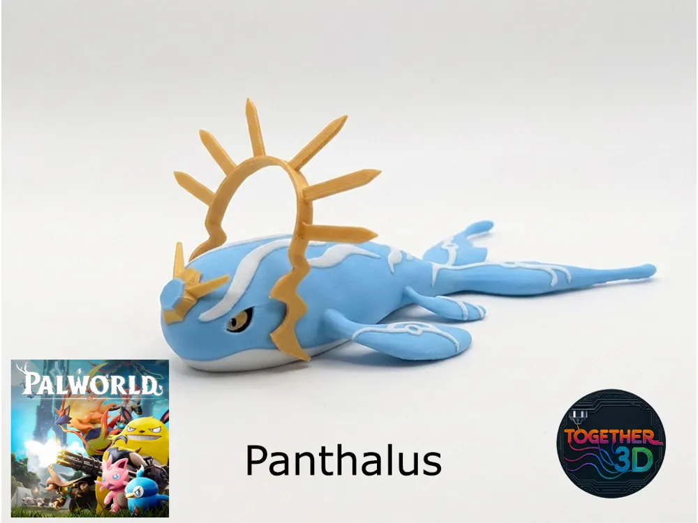 Estante o repisa: Panthalus from Palworld. Referencia del modelo original.