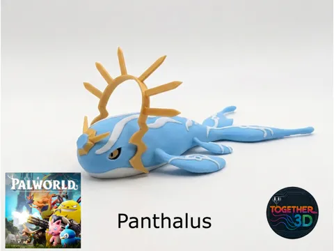 Estante o repisa: Panthalus from Palworld — referencia de MakerWorld