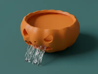 Jack-O’-Lantern Pumpkin Sponge Holder