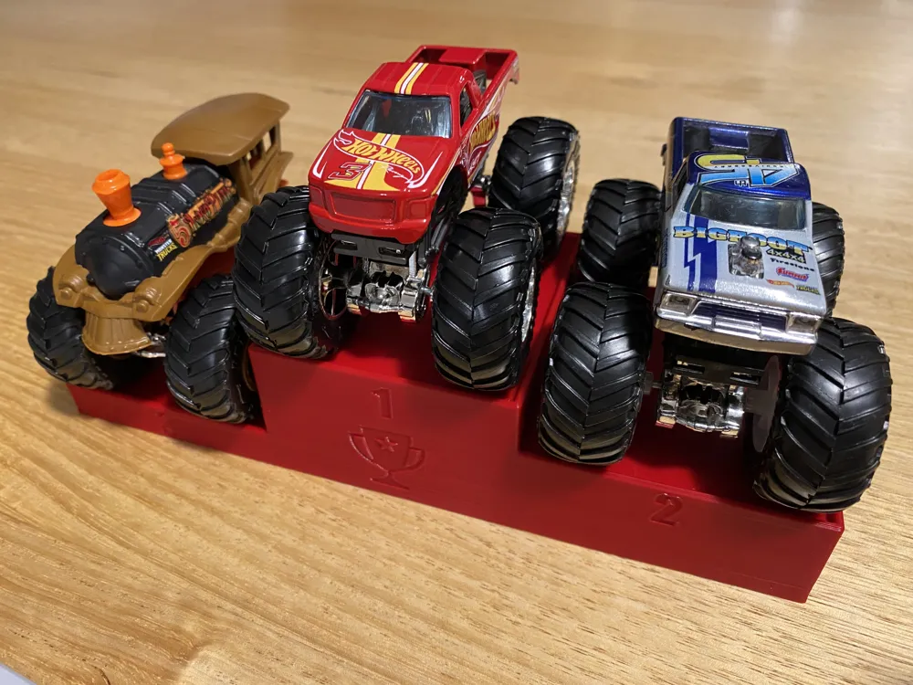 Modular Monstrosity Modular Monster Truck Stunt Ramp Set - 1:64 Scale - Free 3D Print Model ...