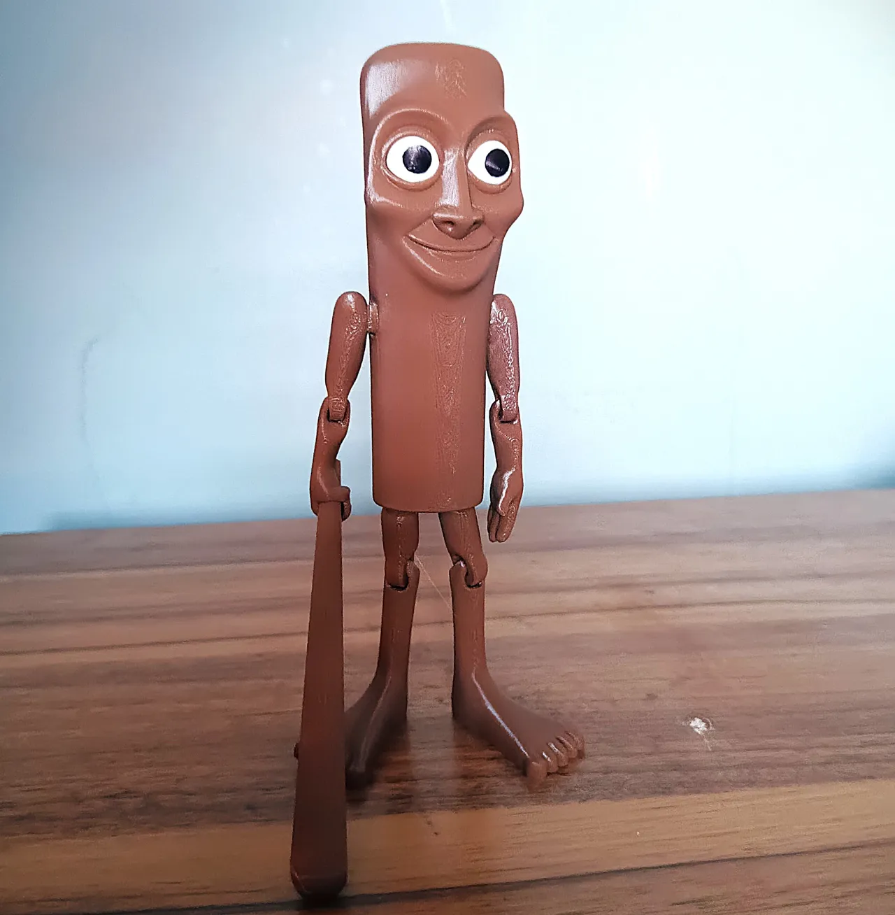 Tung tung tung sahur articulated toy view 3