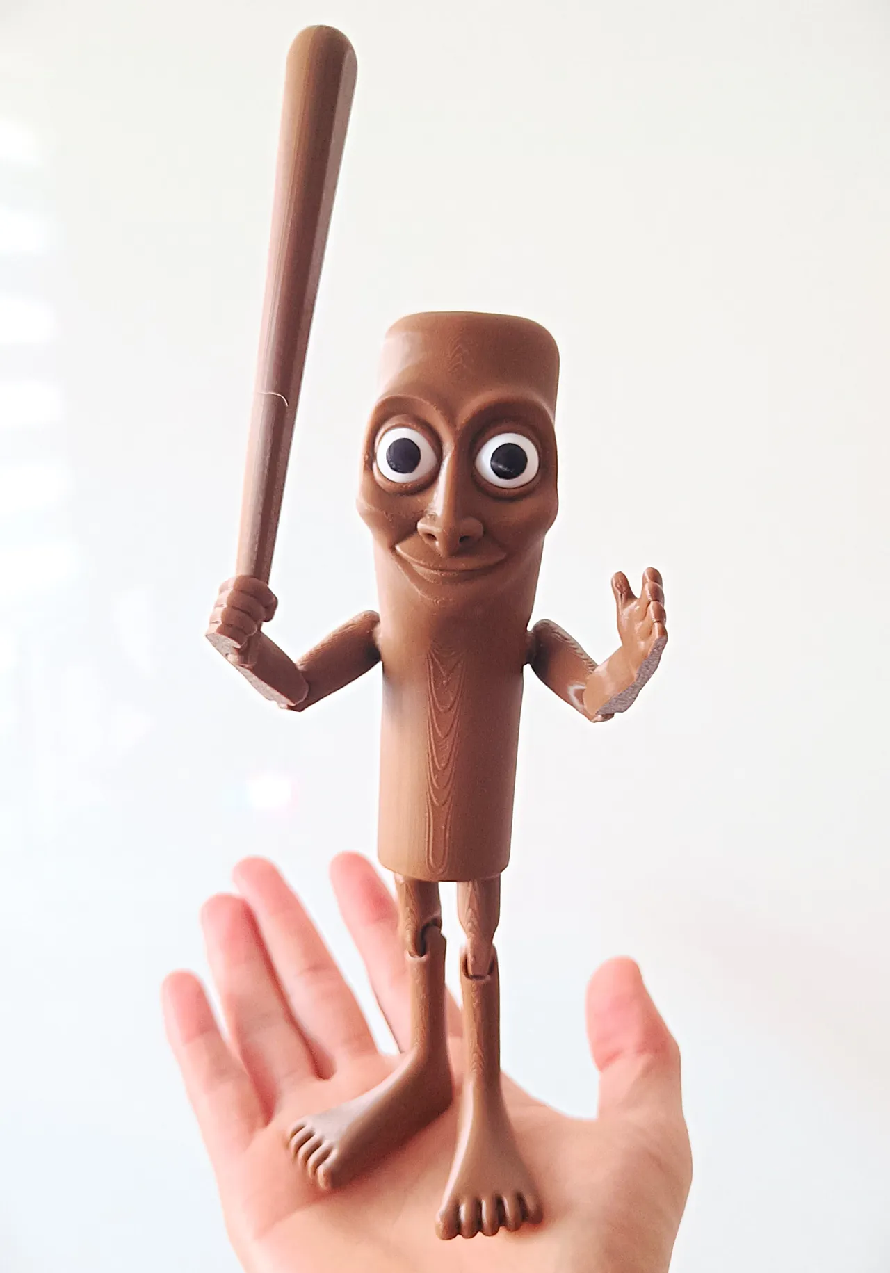 Tung tung tung sahur articulated toy view 2