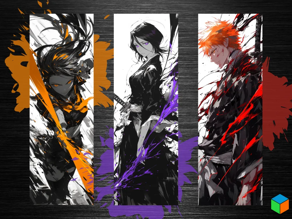 Bleach Trio | Ichigo | Rukia | Yoruichi | Bookmark