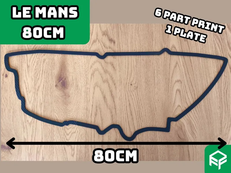 Le Mans La Sarthe Track Circuit 80cm