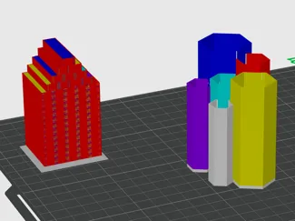 Hextop pen and pencil holder / organizer