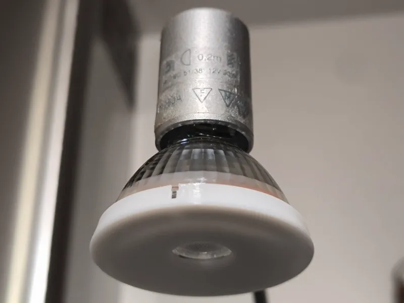 Bulb diffuser&shader open mount MR16 GU5.3,10sizes