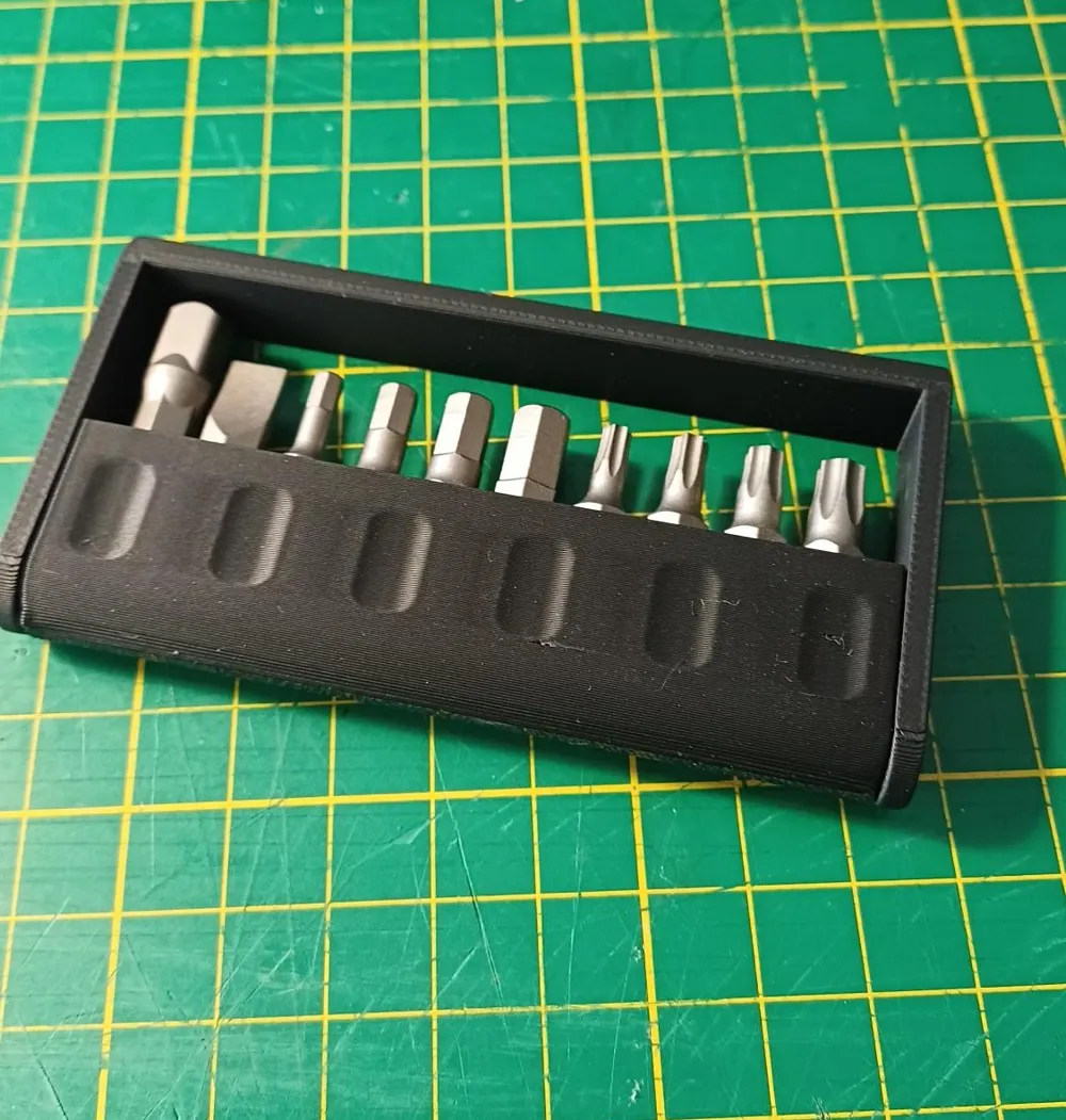 Slim Bit Holder - Free 3D Print Model - MakerWorld