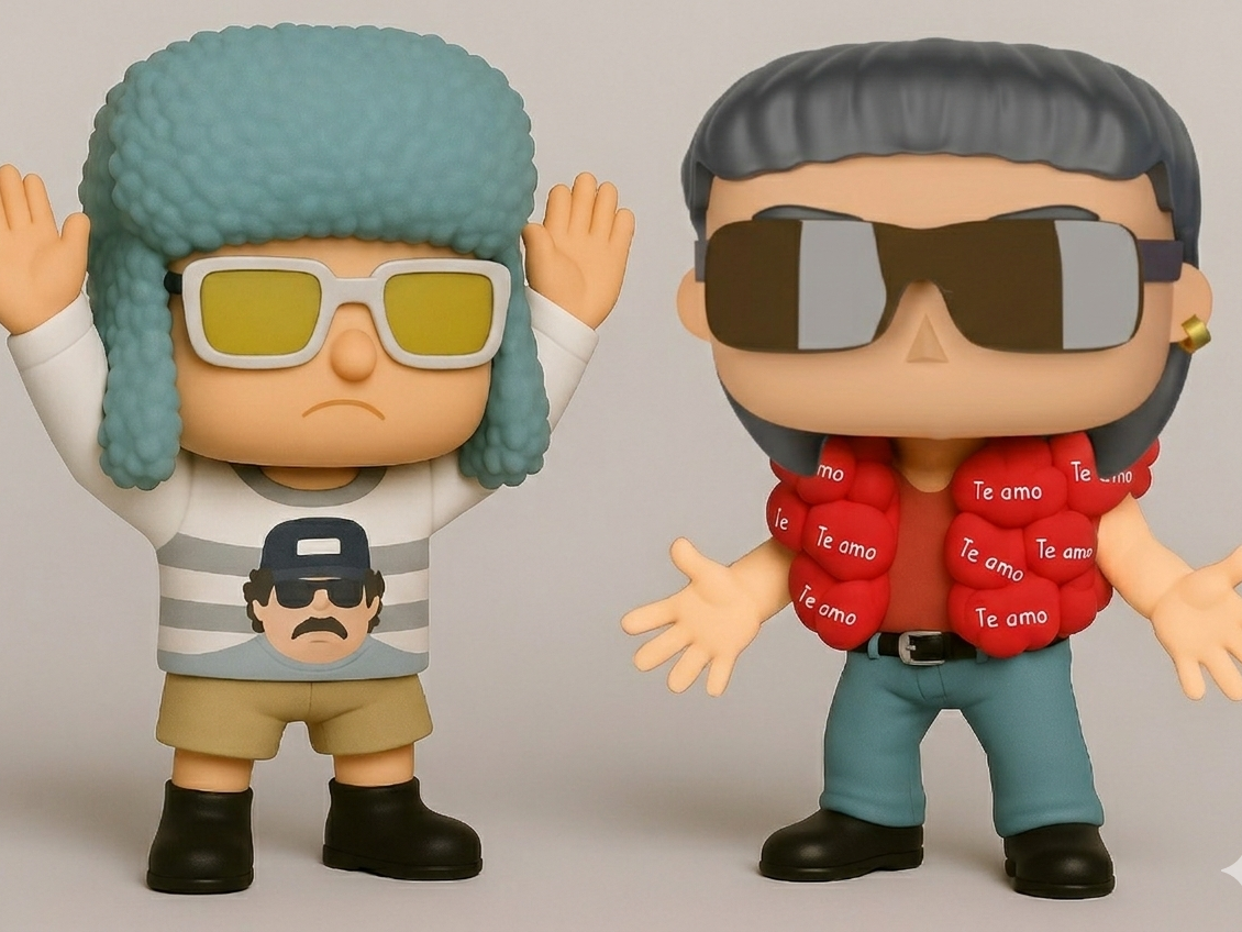 Catriel y Paco Amoroso Tiny Desk Funko Pop