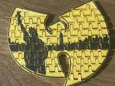 Flexi Wu-Tang Fidget with New York Skyline