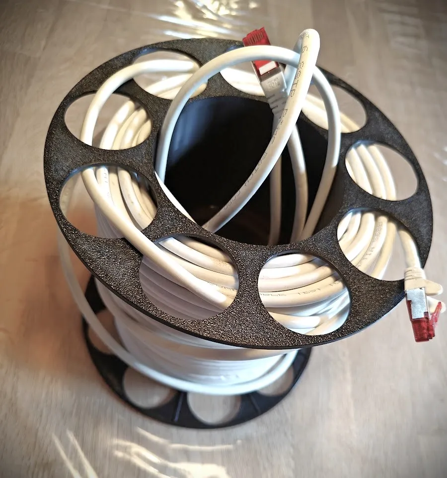 Cable Roll Model Cable Roll - Cable Organiser by Kim T. Laustrup - MakerWorld