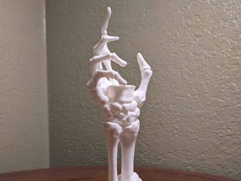 SkeletonHandCandleHolder