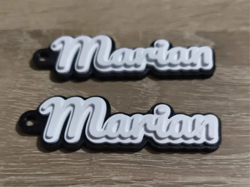 Keychain Marian Multicolor Black/White