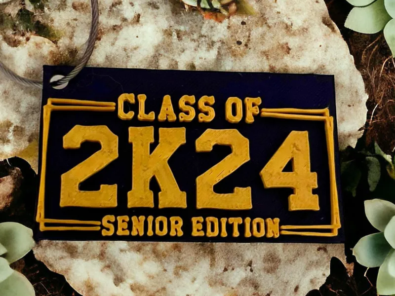 Class of 2024 Keychain