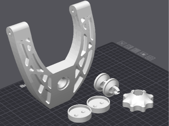 clamp for thrustmaster steering wheel