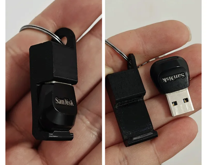 sandisk读卡器 TPU钥匙圈配件