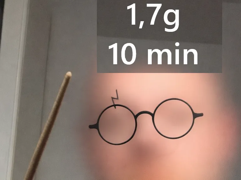 Harry Potter Glasses Nose Clip - Only 1,7g - 10Min