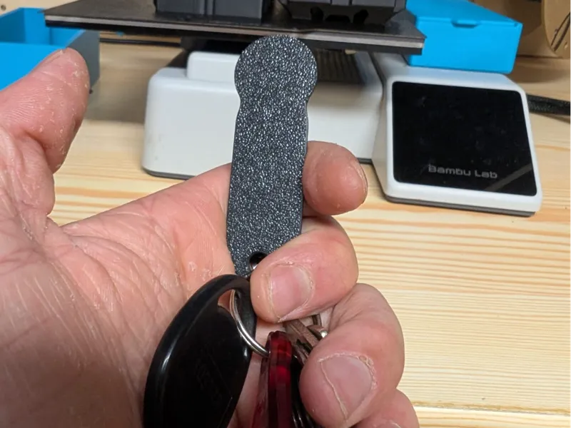 Keychain for shopping cart