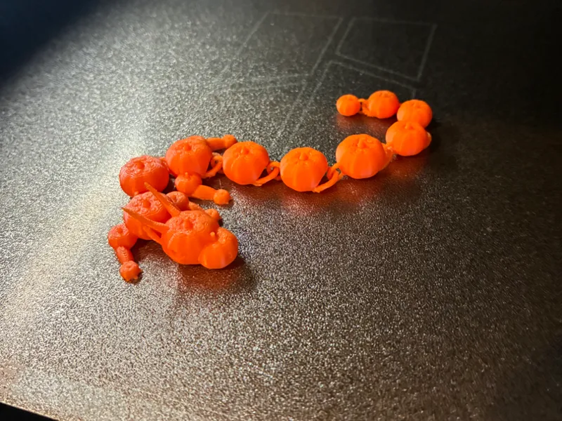 Articulated Pumpkin Dragon