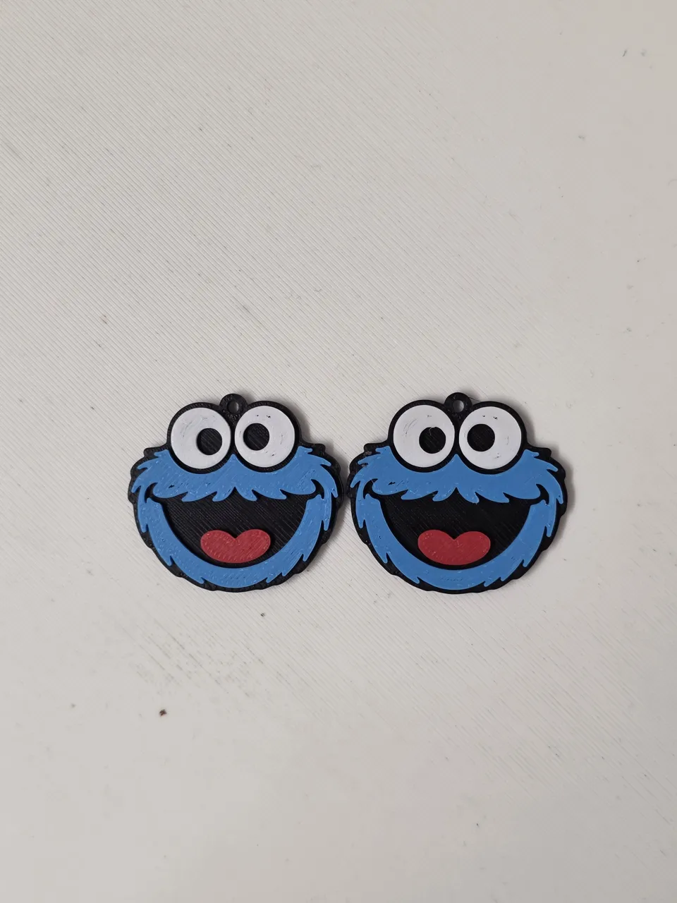 Cookie Monster Earrings view 2