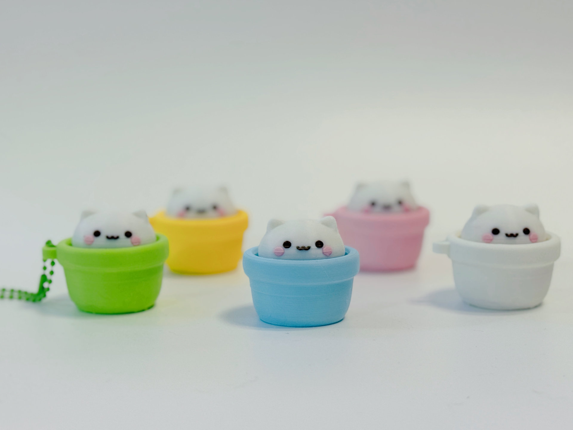 Miniatura 1 do modelo 3D Cat Pot Clicker