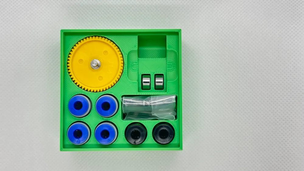 BLV AMS Riser Modular Drawer insert for extruder Remixed by LorMard ...