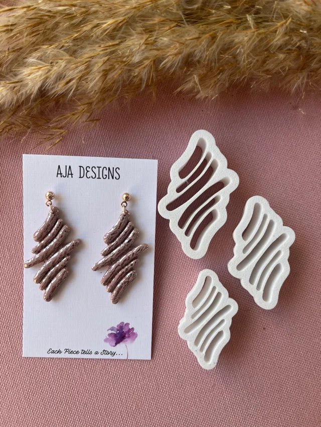 Polymer Clay Earring Mold 2