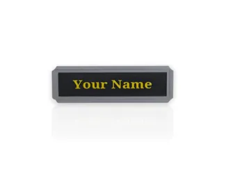 Minimalistic Name Plate