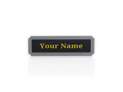 Minimalistic Name Plate