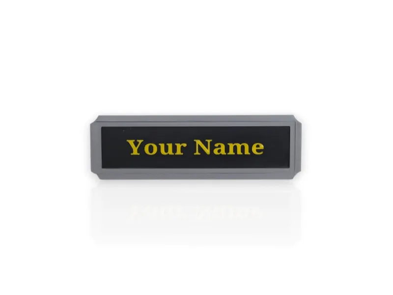 Minimalistic Name Plate