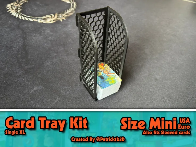 Card draw/discard single tray kit Mini XL