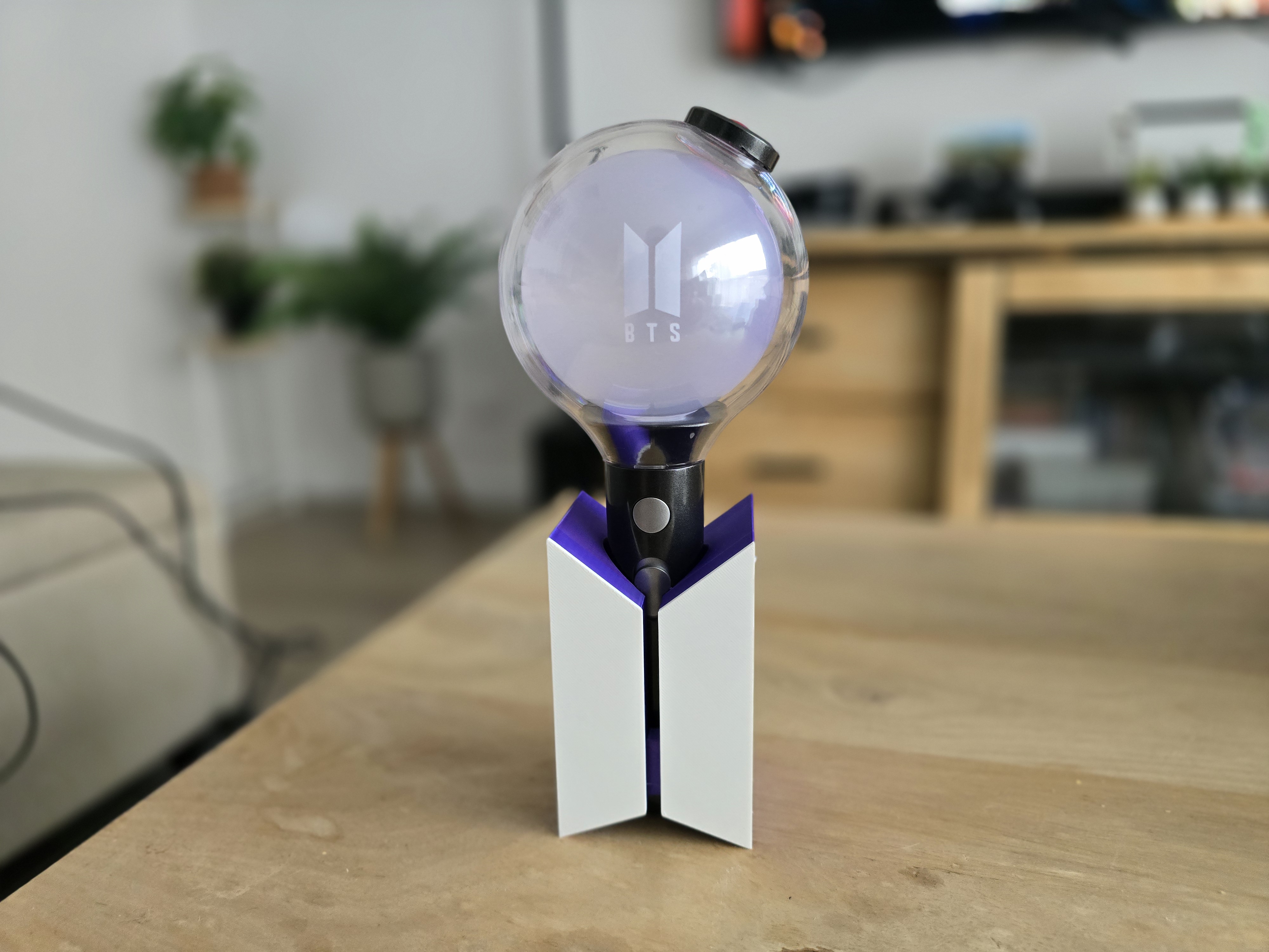 BTS Army Bomb Lightstick Stand (V3, SE, V4) - Free 3D Print Model