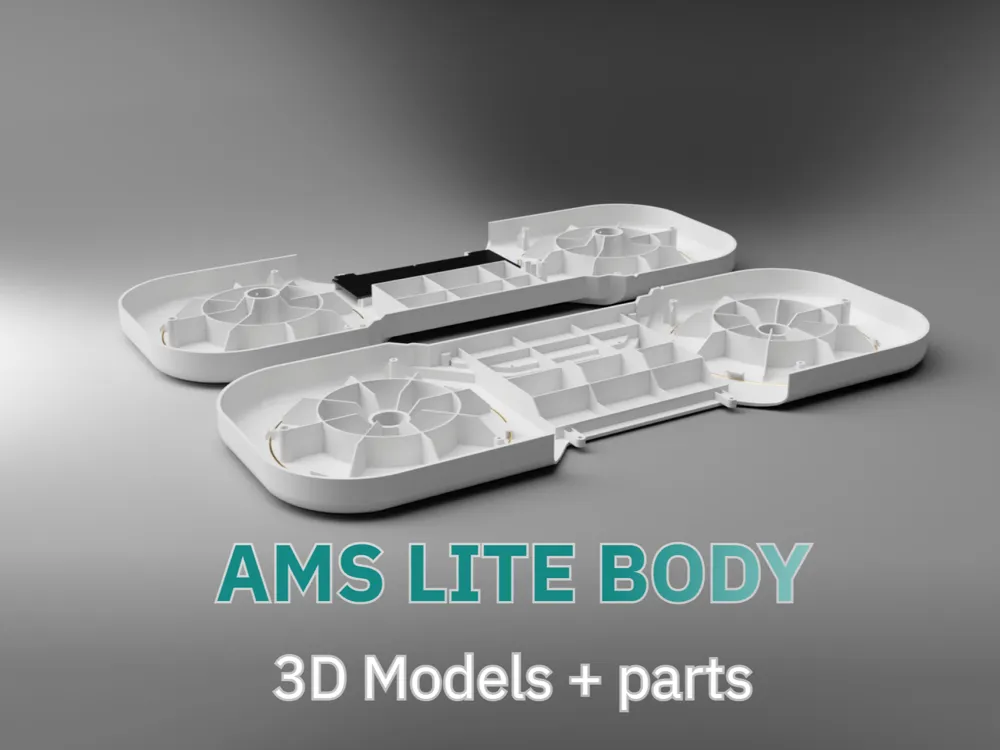 AMS Lite body 3D model / CAD FILE and cutout parts by Rio MakerWorld ...