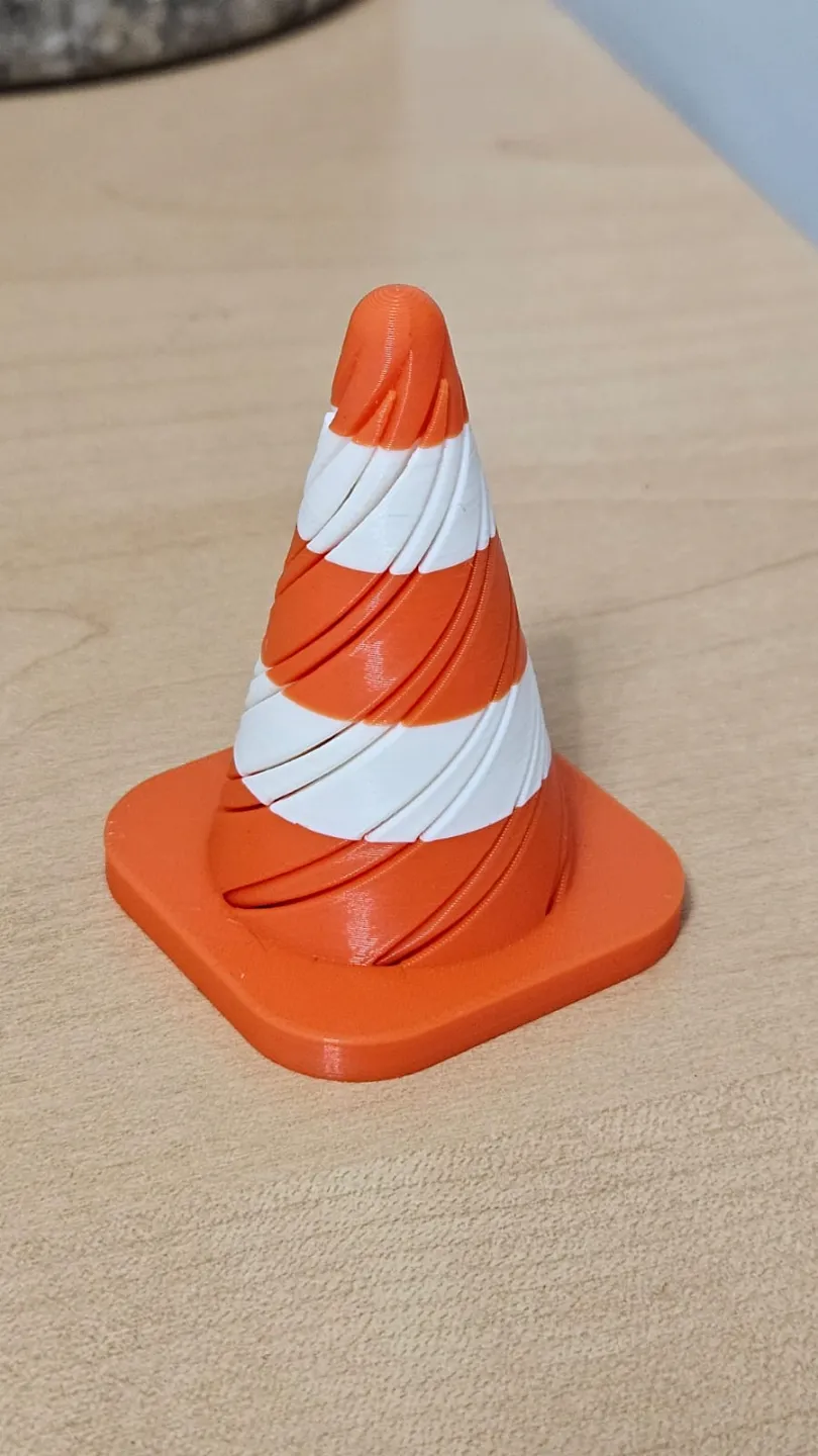 Passthrough Traffic Cone Fidget (+200% size) view 4