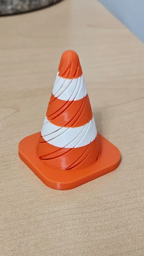 Passthrough Traffic Cone Fidget (+200% size) view 4