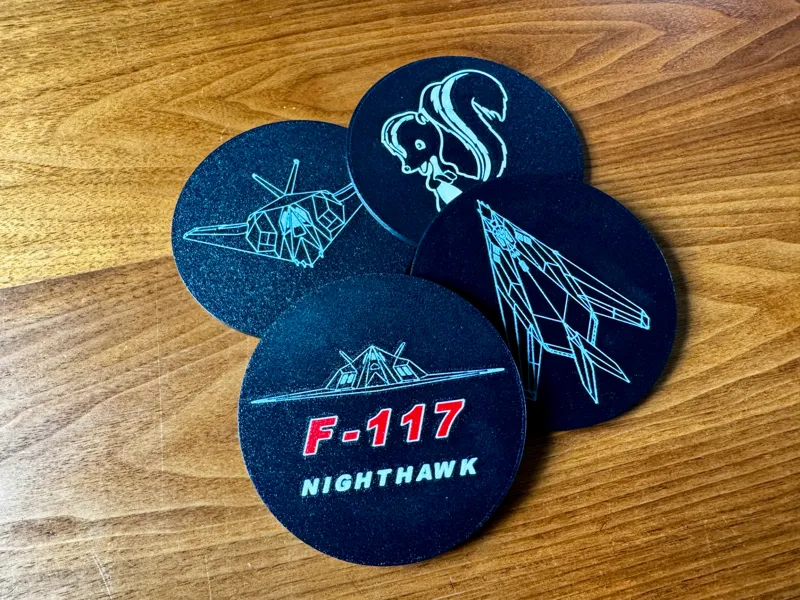 F-117 Coasters Set