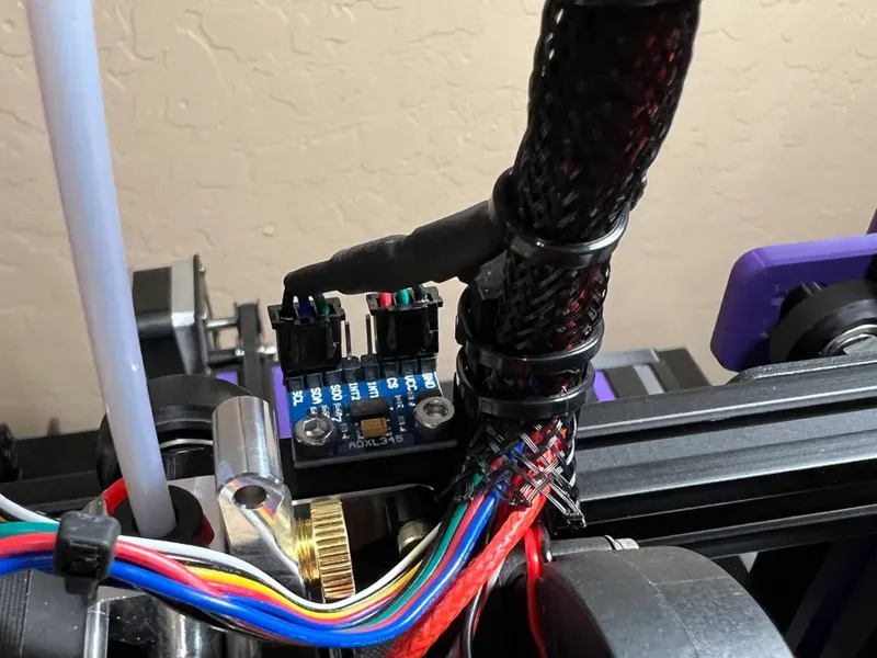 Micro Swiss NG Wire Bracket with ADXL345 Mount