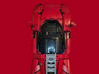LEGOs 42143 Technic Ferrari Daytona SP3 Wal Mount