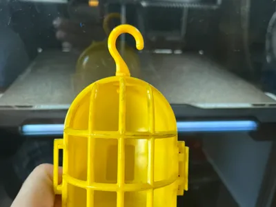 Push in hook for trouble light
