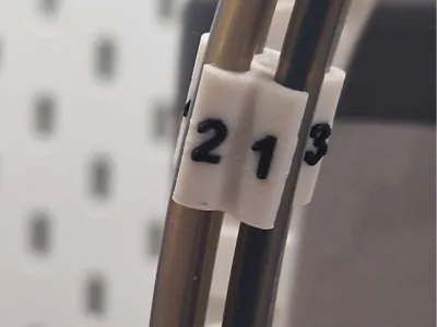 PTEF organizer with numbers