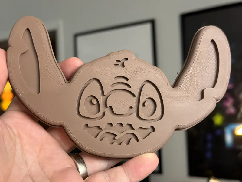 Stitch Character Waffle (Magnet or No Magnet)