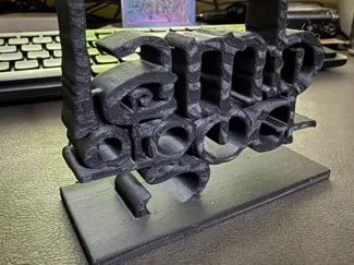 Lamb of God - 3D Logo Emblem