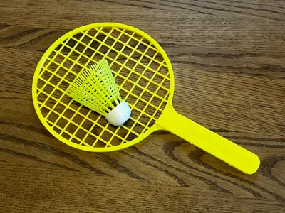 Badminton set Racket and shuttlecock