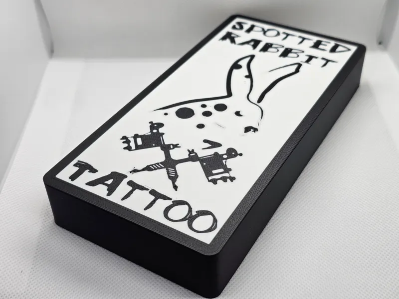Tattoo lightbox / machine carrying case 