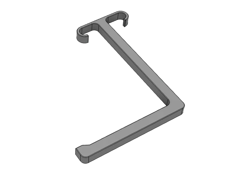 Wire Rack Clip Hook - 55mm wire-to-wire