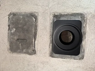 Air Conditioner Adapter Chimney 150mm